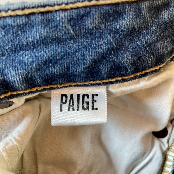 PAIGE Denim Women's Verdugo Ankle Ultra Skinny Jeans in Bali Wash Size 26 - Picture 9 of 10